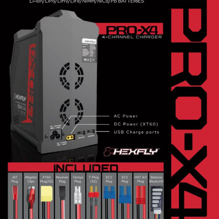 RER15248, Hexfly Pro X4 Charger