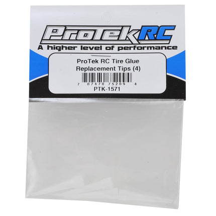 PTK-1571, ProTek RC Tire Glue Replacement Tips (4)