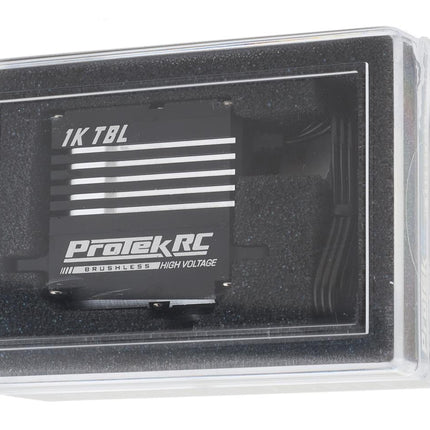 PTK-1KTBL, ProTek RC 1KTBL Black Label Ultra High Torque Brushless Waterproof Crawler Servo (High Voltage/Metal Case) (Digital)
