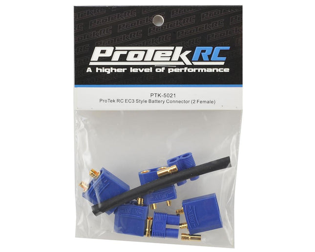 PTK-5021, ProTek RC EC3 Style Battery Connector (2 Female)