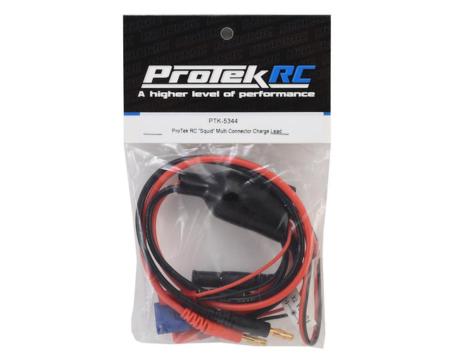 PTK-5344, ProTek RC "Squid" Multi Connector Charge Lead