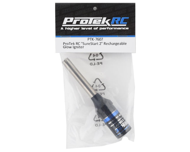 PTK-7607, ProTek RC "SureStart 2" Rechargeable Glow Igniter (1.2V/5000mAh)