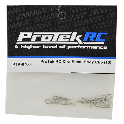 PTK-8700, ProTek RC Extra Small Body Clip (10)
