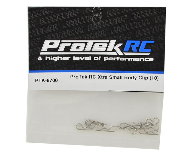 PTK-8700, ProTek RC Extra Small Body Clip (10)