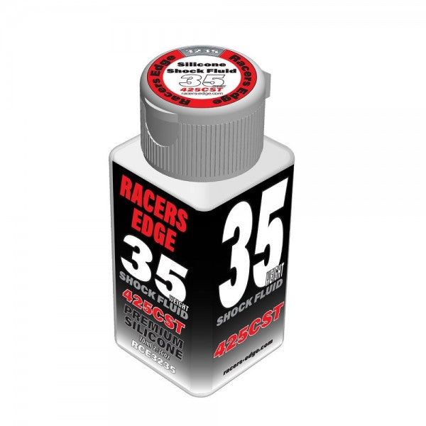 RCE3235, Racers Edge 35 Weight, 425cSt, 70ml 2.36oz Pure Silicone Shock Oil