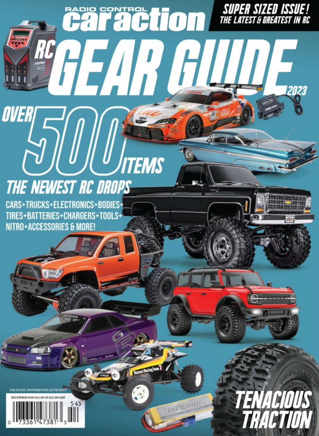 RCS231101-T, RC Car Action Gear Guide 2024