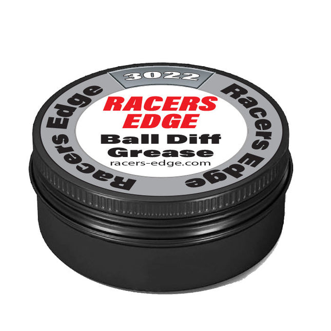 RCE3022, Racers Edge - Ball Differential Grease (8ml) in Black Aluminum Tin w/Screw On Lid