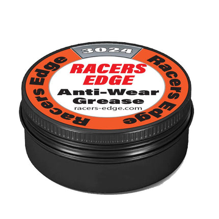 RCE3024, Racers Edge Anti-Wear Grease 8ml in Black Aluminum Tin w/Screw On Lid