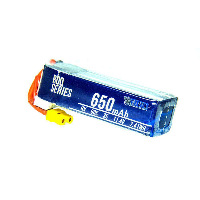 RDQ Series 11.4V 3S 650mAh 60C LiHV Micro Battery - XT30