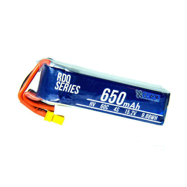 RDQ Series 15.2V 4S 650mAh 60C LiHV Micro Battery - XT30