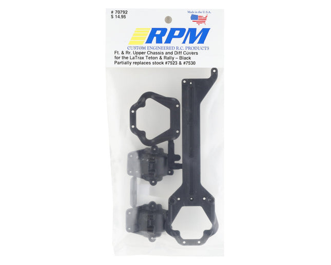 RPM LaTrax Teton/Rally Front/Rear Chassis & Differential Covers