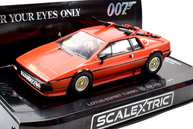 C4301T, Scalextric 1/32 Scale Slot Car James Bond Lotus Esprit Turbo - 'For Your Eyes Only'