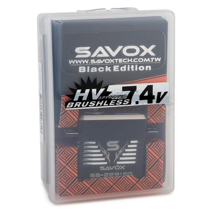 SAVSB2291SG, Savox SB-2291SG Black Edition Monster Speed Brushless Steel Gear Servo (High Voltage)