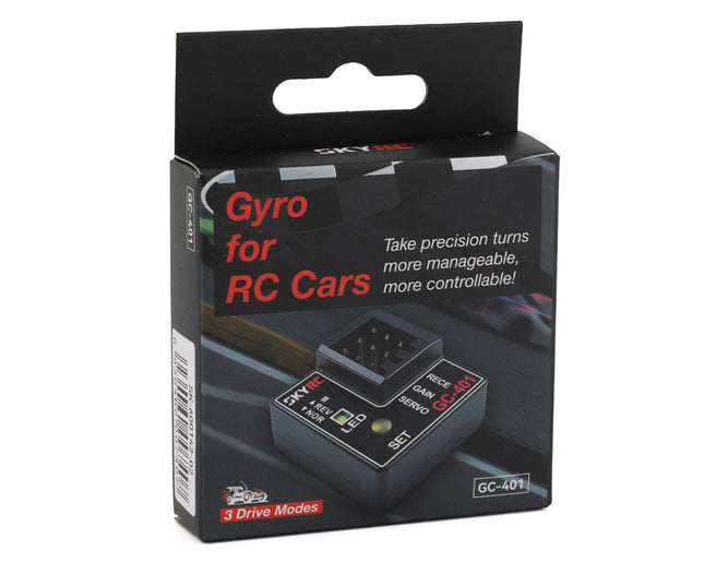 SKY-600142-02, SkyRC GC401 Steering Gyro w/3 Drive Modes