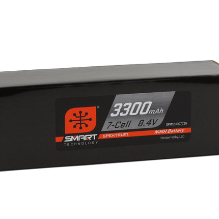 SPMX33007C3H, Spektrum RC 8.4V 3300mAh 7-Cell Smart NiMH Hump Battery: IC3
