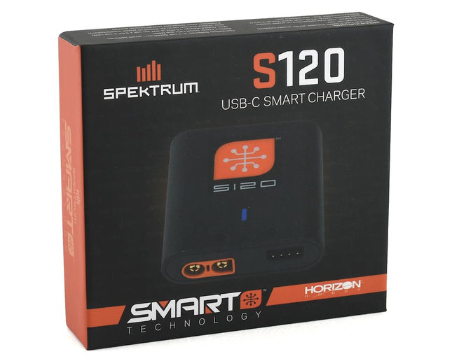 SPMXC1020, Spektrum RC S120 USB-C Smart Charger (3S/20W)