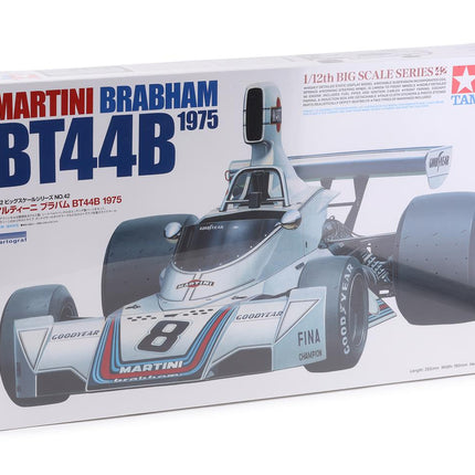 TAM12042, Tamiya 1975 Martini Brabham BT44B 1/12 Plastic Model Kit