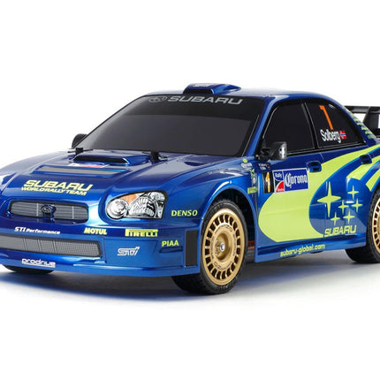 TAM47372-60A, Tamiya Subaru Impreza Mexico 2004 1/10 4WD Electric Touring Car Kit (TT-01E) (Limited Edition)