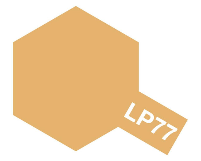 TAM82177, Tamiya LP-77 Light Brown DAK 1942 Lacquer Paint (10ml)