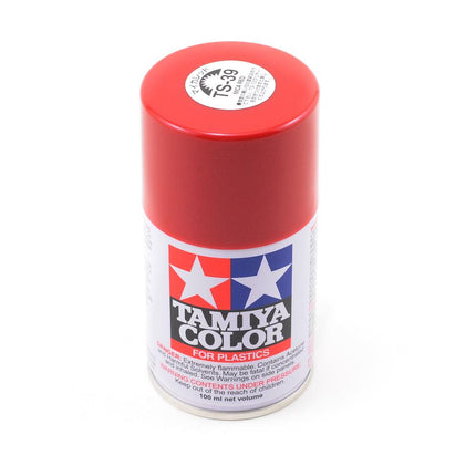 TAM85039, Tamiya TS-39 Mica Red Lacquer Spray Paint (100ml)