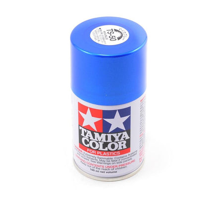 TAM85050, Tamiya TS-50 Blue Mica Lacquer Spray Paint (100ml)