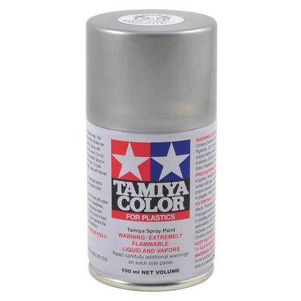 TAM85076, Tamiya TS-76 Mica Silver Lacquer Spray Paint (100ml)