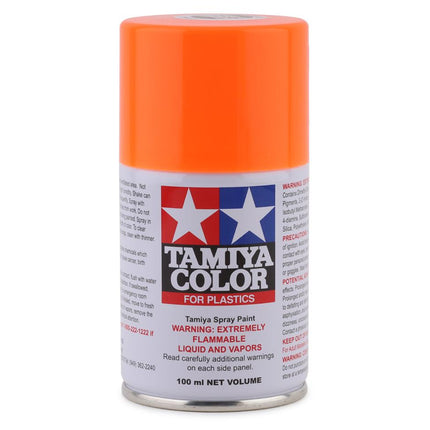 TAM85096, Tamiya TS-96 Fluorescent Orange Lacquer Spray Paint (100ml)