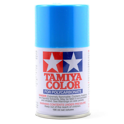 TAM86003, Tamiya PS-3 Light Blue Lexan Spray Paint (100ml)