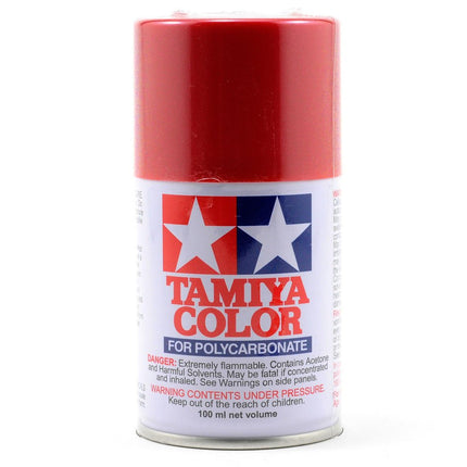 TAM86015, Tamiya PS-15 Metallic Red Lexan Spray Paint (100ml)