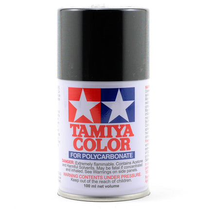 TAM86023, Tamiya PS-23 Gun Metal Lexan Spray Paint (100ml)