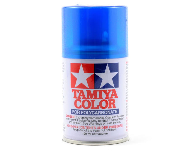 TAM86039, Tamiya PS-39 Translucent Light Blue Lexan Spray Paint (100ml)