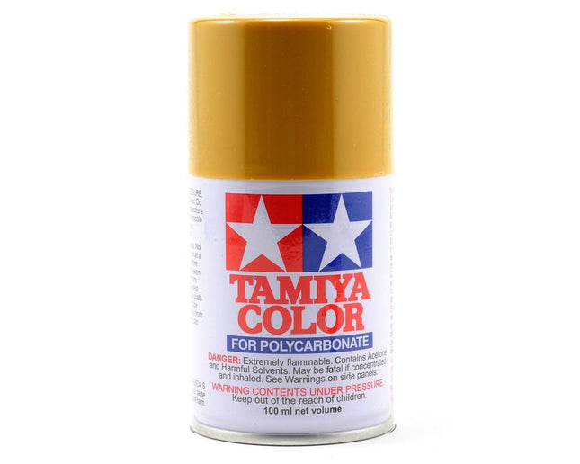 TAM86056, Tamiya PS-56 Mustard Yellow Lexan Spray Paint (100ml)