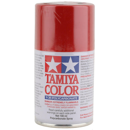 TAM86060, Tamiya PS-60 Bright Mica Red Lexan Spray Paint (100ml)