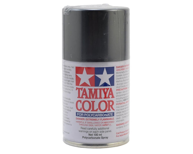TAM86063, Tamiya PS-63 Bright Gun Metal Lexan Spray Paint (100ml)