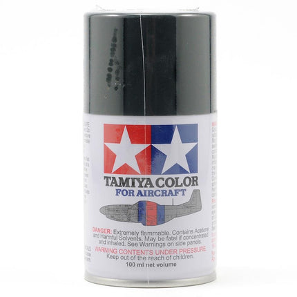 TAM86509, Tamiya AS-9 RAF Dark Green Aircraft Lacquer Spray Paint (100ml)