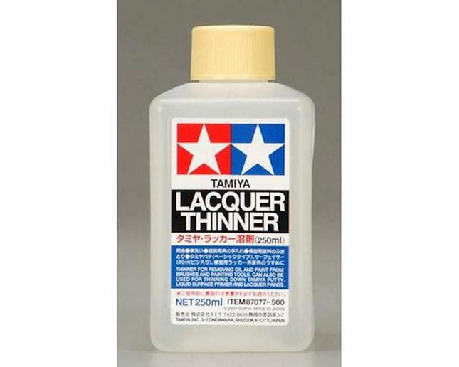 TAM87077, Tamiya Lacquer Thinner (250ml)