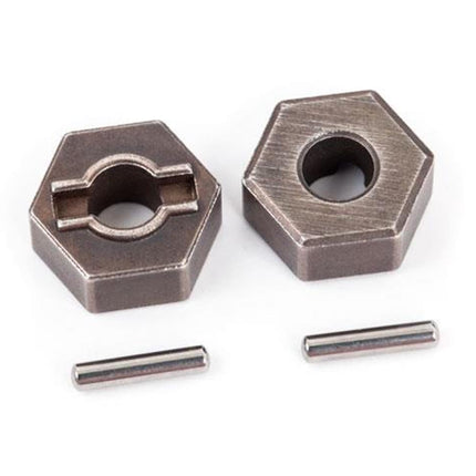 TRA1654R, Traxxas Wheel Hubs Hex Steel 4/Axle Pins 4