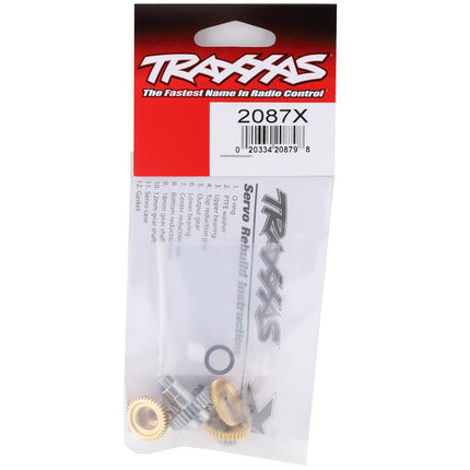 TRA2087X, Traxxas 2085/2085X Metal Servo Gear Set