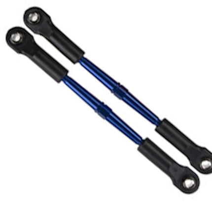 TRA2336A, Traxxas 61mm Aluminum Toe Link Turnbuckle Set (Blue) (2)