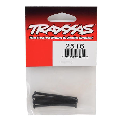 TRA2516, Traxxas 3x45mm Button Head Machine Hex Screws (6)