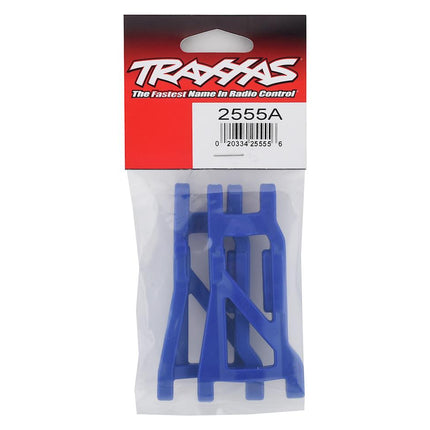 TRA2555A, Traxxas HD Cold Weather Rear Suspension Arm Set (Blue)