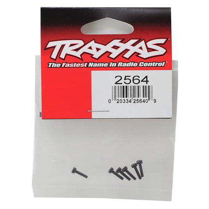 TRA2564, Traxxas 2x8mm Cap Head Machine Hex Screws (6)