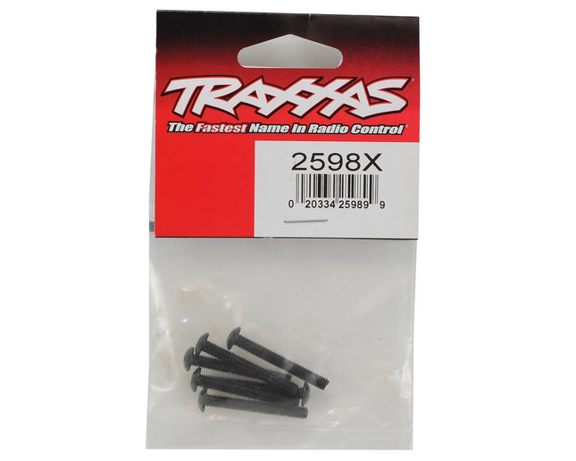 TRA2598X, Traxxas 4x30mm Button Head Hex Screw (6)