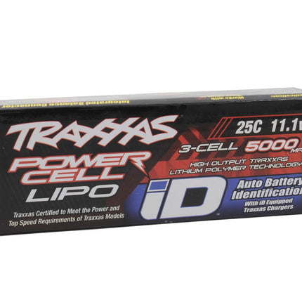TRA2872X, Traxxas 3S "Power Cell" 25C LiPo Battery w/iD Traxxas Connector (11.1V/5000mAh)