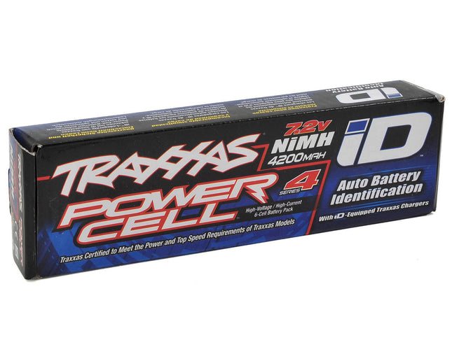 TRA2952X, Traxxas Series 4 6-Cell Flat NiMH Battery Pack w/iD Connector (7.2V/4200mAh)