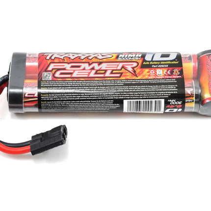 TRA2983, Traxxas 7-Cell NiMH Battery/Charger Completer Pack w/One Power Cell 3000mAh 8.4V Flat Battery