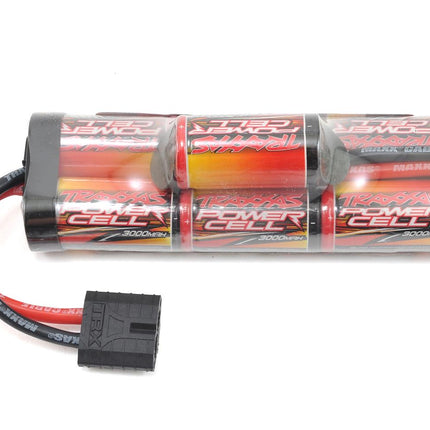 TRA2984, Traxxas 7-Cell NiMH Battery/Charger Completer Pack w/One Power Cell 3000mAh 8.4V Hump Battery