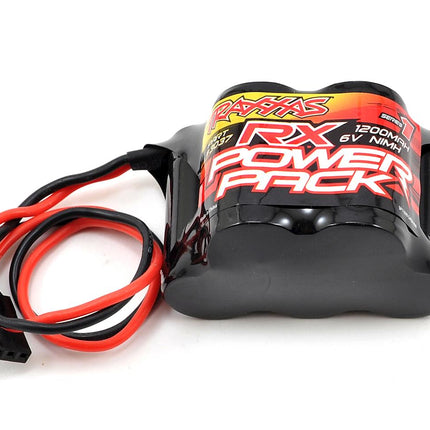 TRA3037, Traxxas Nimh 1100Mah 5-Cell Hump Receiver Pack