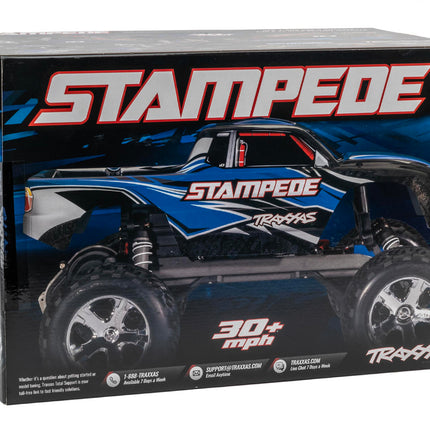 36054-8, Traxxas Stampede 1/10 RTR Monster Truck 2wd w/XL-5 ESC, TQ 2.4GHz Radio, Battery & USB-C Charger