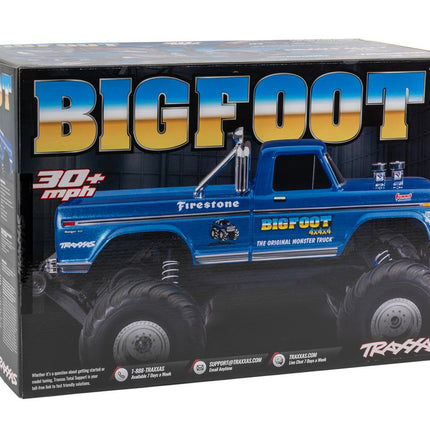 36234-8, Traxxas "Bigfoot" No.1 HD Original RTR 1/10 2WD Electric Monster Truck w/XL-5 ESC, TQ 2.4GHz Radio, Battery & USB-C Charger